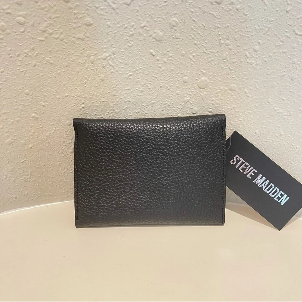 Steve Madden Brandie Black Wallet OS NWT